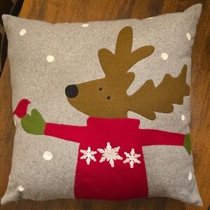 Crate & Barrel Holiday Pillow